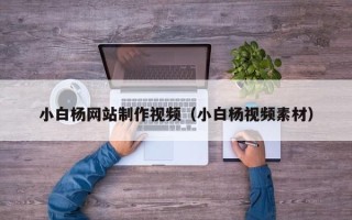 揭阳小白杨网站制作视频（小白杨视频素材）